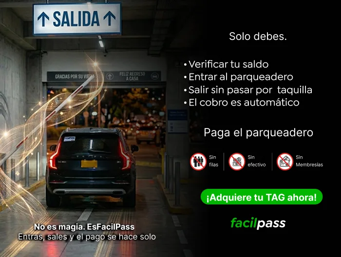 Pagar parqueaderos FacilPass.co Pagar parqueaderos FacilPass.co