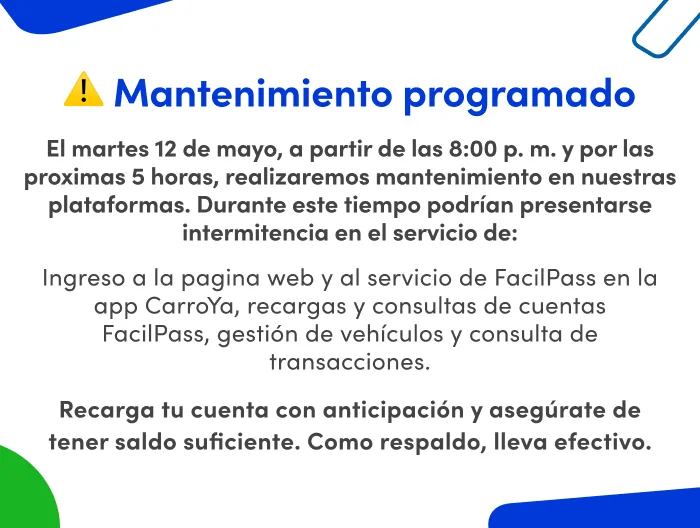 FP - Intermitencia programada - Martes 12 may desde las 8ap por 5h- banner - mob